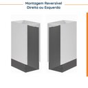 Ver imagem 5 de Balcão 1 Porta 30cm sem Tampo com Rodapé Ipanema CabeCasa MadeiraOriginals