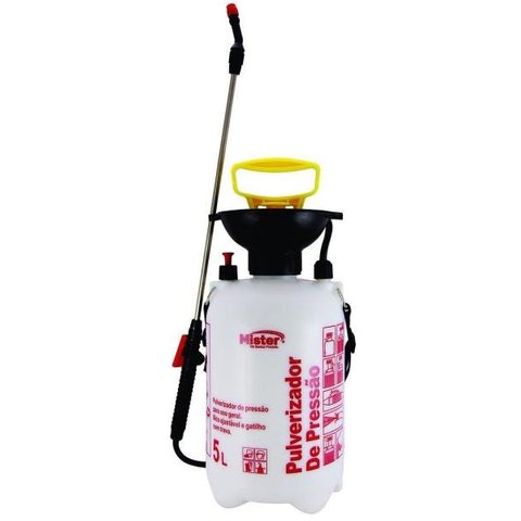 Pulverizador Manual 5 Litros com Compressão Prévia MISTER
