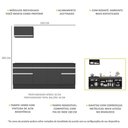 Ver imagem 5 de Armário De Cozinha Compacta Mp2109.898 Preto/branco