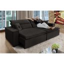 Ver imagem 7 de Sofá Londres 2.10m Retrátil e Reclinável Pillow Top - Marrom