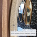 Ver imagem 6 de Espelho Orgânico 100CMX95CM Moldura MDF Speccio Pietra