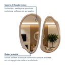 Ver mais imagens de Espelho Orgânico 100CMX95CM Moldura MDF Speccio Pietra