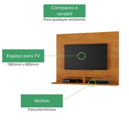 Painel com Suporte para Tv até 56 Polegadas Sion Jcm Cinamomo - 2
