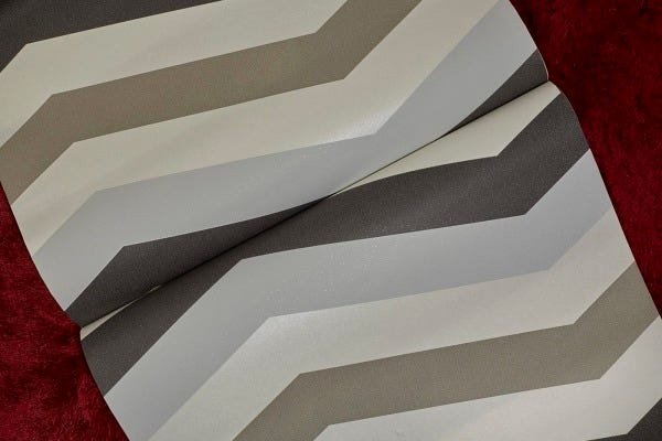 Papel de Parede Importado tnt Lavável Chevron - 3