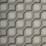 Papel de Parede Importado Vinílico Lavável Geométrico Cinza - 2