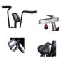 AIR BIKE PROFISSIONAL BICICLETA DE SPINNING CROSSFIT DISPLAY LCD AIRBIKE ERGOMETRICA PROFISSIONAL - 4