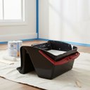 Ver imagem 5 de Caçamba para Pintura 12l + Rolo 23cm em Poliamida 8mm + Suporte Garfo Gaiola para Rolo de Pintura 23