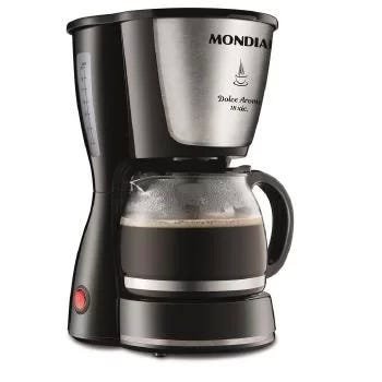 Cafeteira Mondial C30 18XIC.DOLCE Arome - 2692-02 - PRETO/INOX - 220 VOLTS - 3