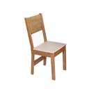 Ver imagem 4 de Conjunto Mesa Paraty Redonda com 4 Cadeira Pérola - Bagum Bege Off White