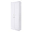 Ver mais imagens de Guarda Roupa Casal Porto 8 Portas 4 Gavetas com Cômoda Sapateira Londres e Armário Multiuso 2