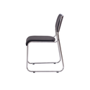 Ver imagem 3 de Cadeira Universitária Pelegrin Pel-1114 Couro Pu Preta