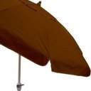 Ver imagem 2 de Ombrelone Articulado Manivela 2,5 Metros Marrom 250812 - Belfix