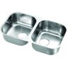 Cuba Dupla de Mesa para Cozinha de Embutir Inox - Franke 04884 - 1
