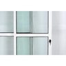 Porta de Alumínio de Correr Balcão 2 Folhas 210 x 120 Branco Linha 25 com Chave - 3