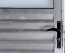 Ver imagem 3 de Porta de Alumínio Basculante Cor Brilhante 210 x 100 Esquerda Vidro Mini Boreal Linha All Soft