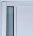 Ver imagem 3 de Porta de Alumínio Lambril com Visor Duplo Cor Branco 210 x 70 Direita Linha All Soft