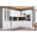 Ver imagem 2 de Gabinete de Cozinha Modulado Balcão para Pia com Tampo Americana com 2 Portas e 3 Gavetas 120cm