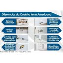 Ver imagem 3 de Gabinete de Cozinha Modulado Balcão para Pia com Tampo Americana com 2 Portas e 3 Gavetas 120cm