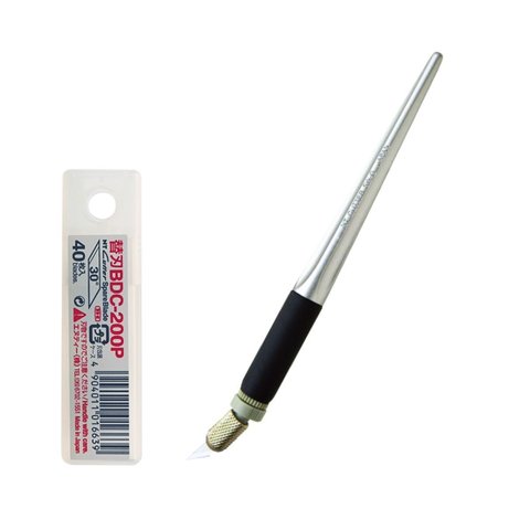 Kit Estilete de Precisão Giratóriosw-600GP Mais 5 Lâmina Bdc-200P Nt Cutter