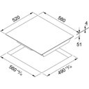 Ver imagem 2 de COOKTOP FRANKE 4 BOCAS 58X52 FHSM 604 15916