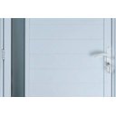 Ver imagem 3 de Porta de Aluminio Lambril Visor Lateral Linha Premium:2,10 X 0,90/esquerda/branco