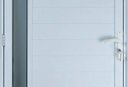 Ver imagem 3 de Porta de Aluminio Lambril Visor Lateral Linha Premium:2,10 X 0,80/esquerda/branco