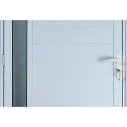 Porta de Aluminio Lambril Visor Lateral Linha Premium:2,10 X 0,80/esquerda/branco - 3 Porta de Aluminio Lambril Visor Lateral Linha Premium:2,10 X 0,80/esquerda/branco - 3