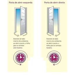Porta de Aluminio Lambril Visor Lateral Linha Premium:2,10 X 0,80/esquerda/branco - 4 Porta de Aluminio Lambril Visor Lateral Linha Premium:2,10 X 0,80/esquerda/branco - 4