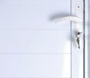 Ver imagem 3 de Porta de Aluminio Lambril Linha Premium:2,10 X 0,80/direita/branco