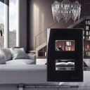 Ver imagem 4 de Kit 5 Placa 4x2 2 Postos Separados Preta Sleek Margirius Cor:preto