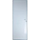 Ver imagem 1 de Porta de Aluminio Lambril Linha Premium:2,10 X 0,70/direita/branco