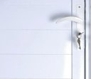 Ver imagem 3 de Porta de Aluminio Lambril Linha Premium:2,10 X 0,70/direita/branco