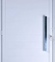 Ver imagem 3 de Porta de Alumínio Lambril com Puxador Cor Branco 210 x 80 Direita Linha All Soft