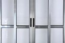 Ver imagem 2 de Porta de Alumínio de Correr Balcão 4 Folhas 210 x 180 Brilhante Linha 25 com Chave
