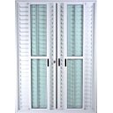 Ver imagem 1 de Porta de Alumínio de Correr Balcão 6 Folhas 210 x 200 Branco Linha 25 com Chave