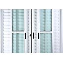 Ver imagem 3 de Porta de Alumínio de Correr Balcão 6 Folhas 210 x 200 Branco Linha 25 com Chave