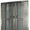 Ver imagem 2 de Porta de Alumínio de Correr Balcão 6 Folhas 210 x 200 Brilhante Linha 25 com Chave