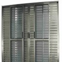Ver imagem 2 de Porta Balcão 6 Folhas com Fechadura 2,10 X 1,80 Cor Branco Linha Premium