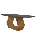 Ver imagem 1 de Mesa para Sala de Jantar Lara 180cm Em MDF e Vidro