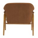 Ver mais imagens de Kit 02 Poltronas Luna Base Madeira Poliéster Terracota - Nexta Casa