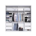 Ver imagem 3 de Guarda Roupa Casal 219cm 2 Portas de Correr C/ Espelho Cor:branco
