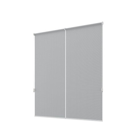 Persiana Rolô Tela Solar 3% Larg 1,90x2,30 Alt:Cinza