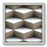 Quadro Decorativo - Cubos - 33cm x 33cm - 028qnabb - 1