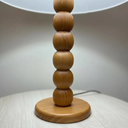 Ver imagem 3 de Abajur Bola Grande Madeira Iluminção Aconchegante Cúpula Chinesa