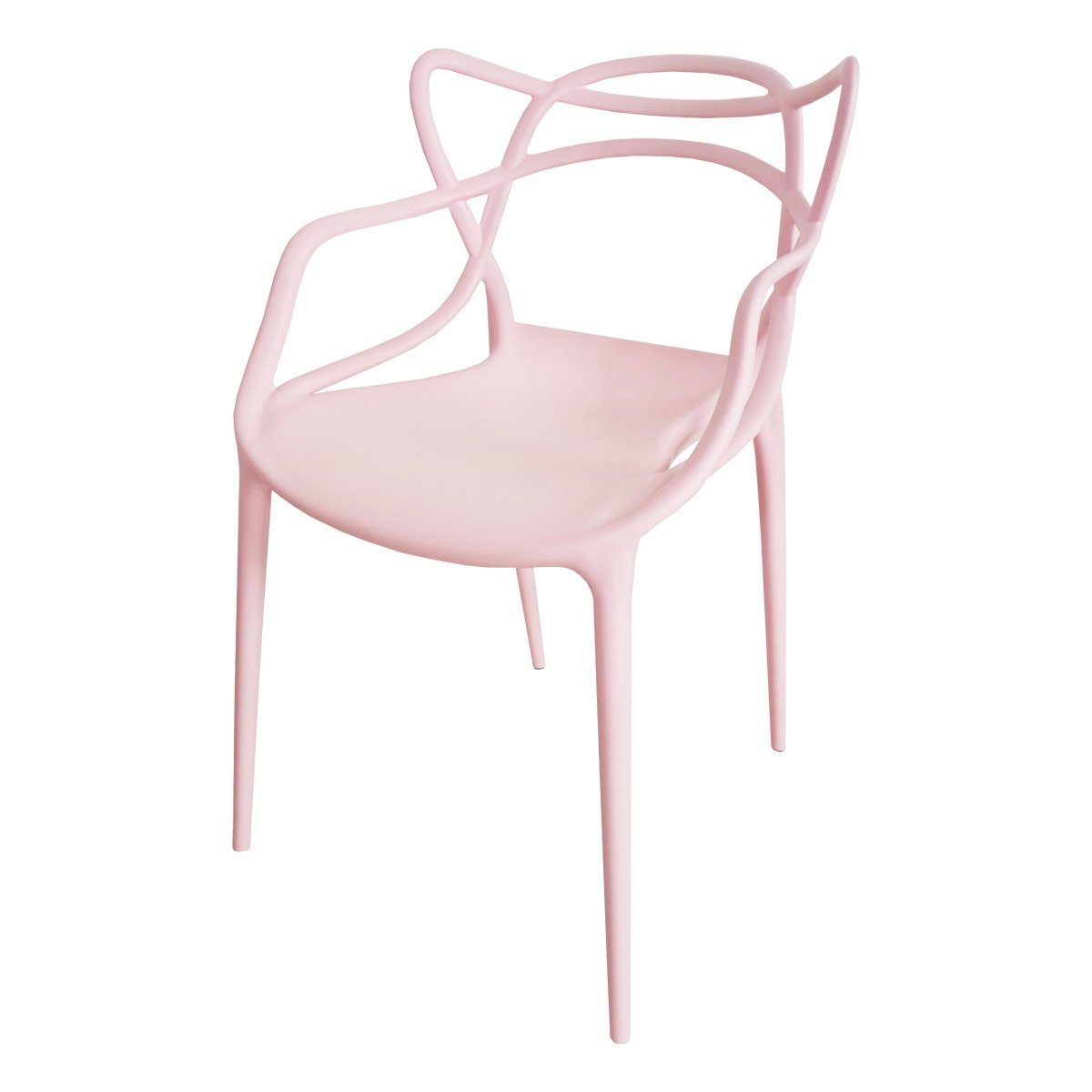 Cadeira Allegra Rosa em Polipropileno