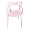 Cadeira Allegra Rosa em Polipropileno - 2