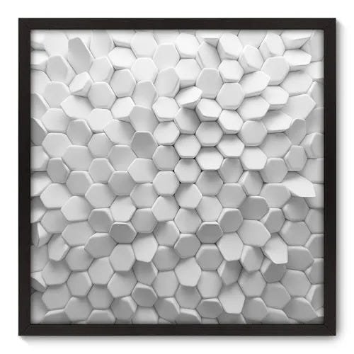 Quadro Decorativo - Abstrato - 70cm x 70cm - 005qnadp - 1