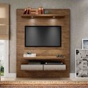 Ver imagem 1 de Painel para TV até 55 Polegadas 2 Gavetas Espelhadas e LED TB106E Dalla Costa