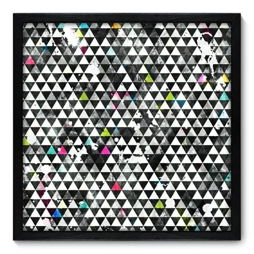 Quadro Decorativo - Abstrato - 50cm x 50cm - 076qnacp - 1