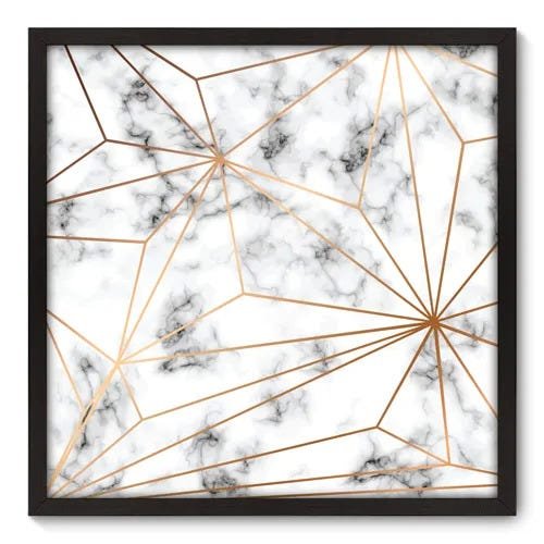 Quadro Decorativo - Mármore - 70cm x 70cm - 101qnadp - 1